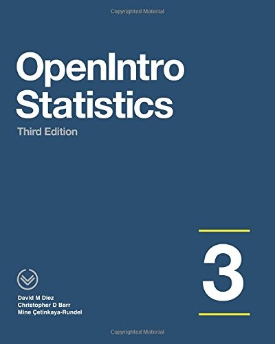 OpenIntro Statistics: Third Edition