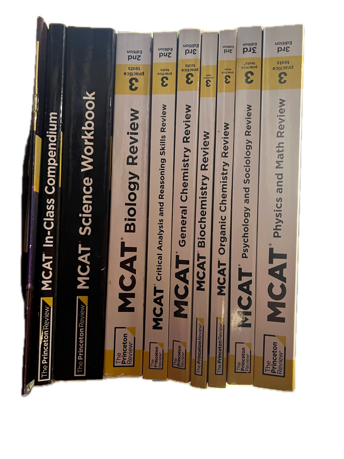 [BRAND NEW] The Princeton Review MCAT Prep Books Bundle (Set of 10)