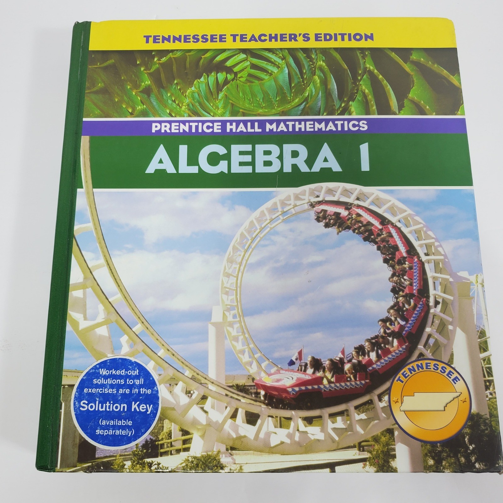 Prentice Hall Algebra 1 Tennessee Teacher Edition Textbook Green Excellent 2006