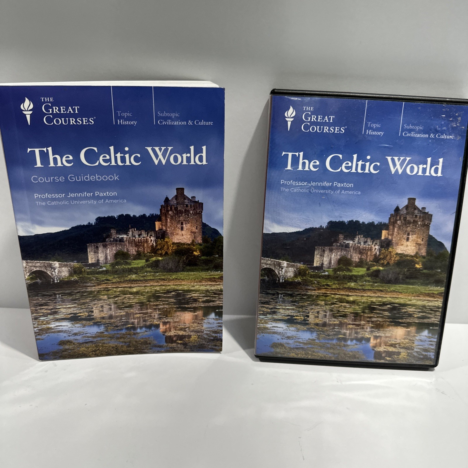The Great Courses: Celtic World 4-DVD Set & Guidebook 2018 Irish Druids Religion
