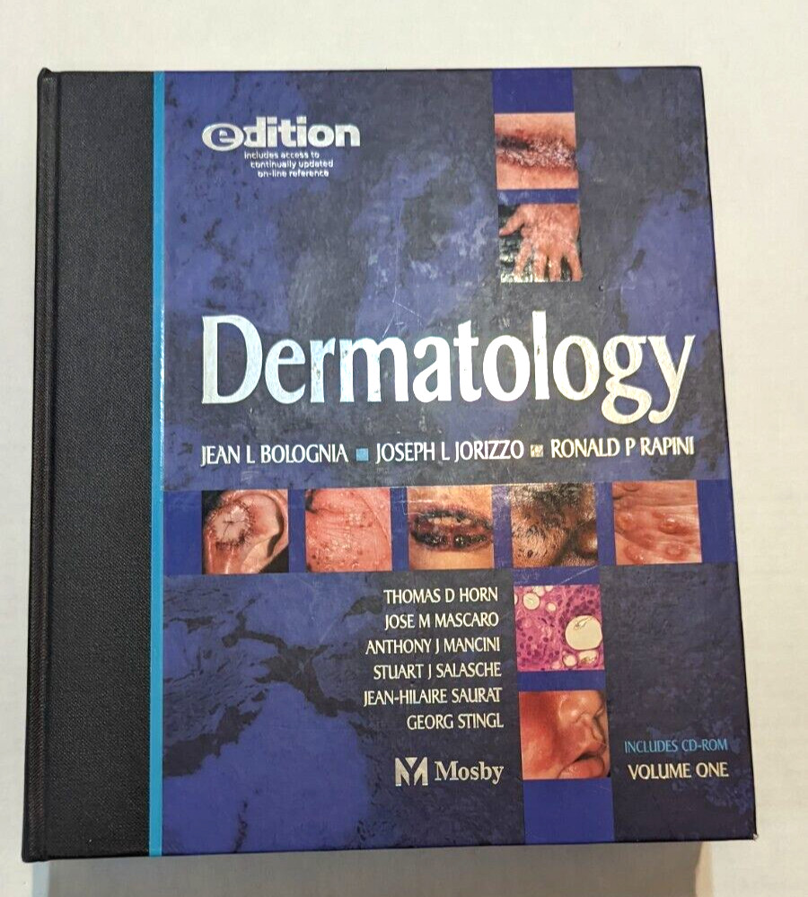 Dermatology Medical Text – 2 Volume Set, Jean Bologinia 2003