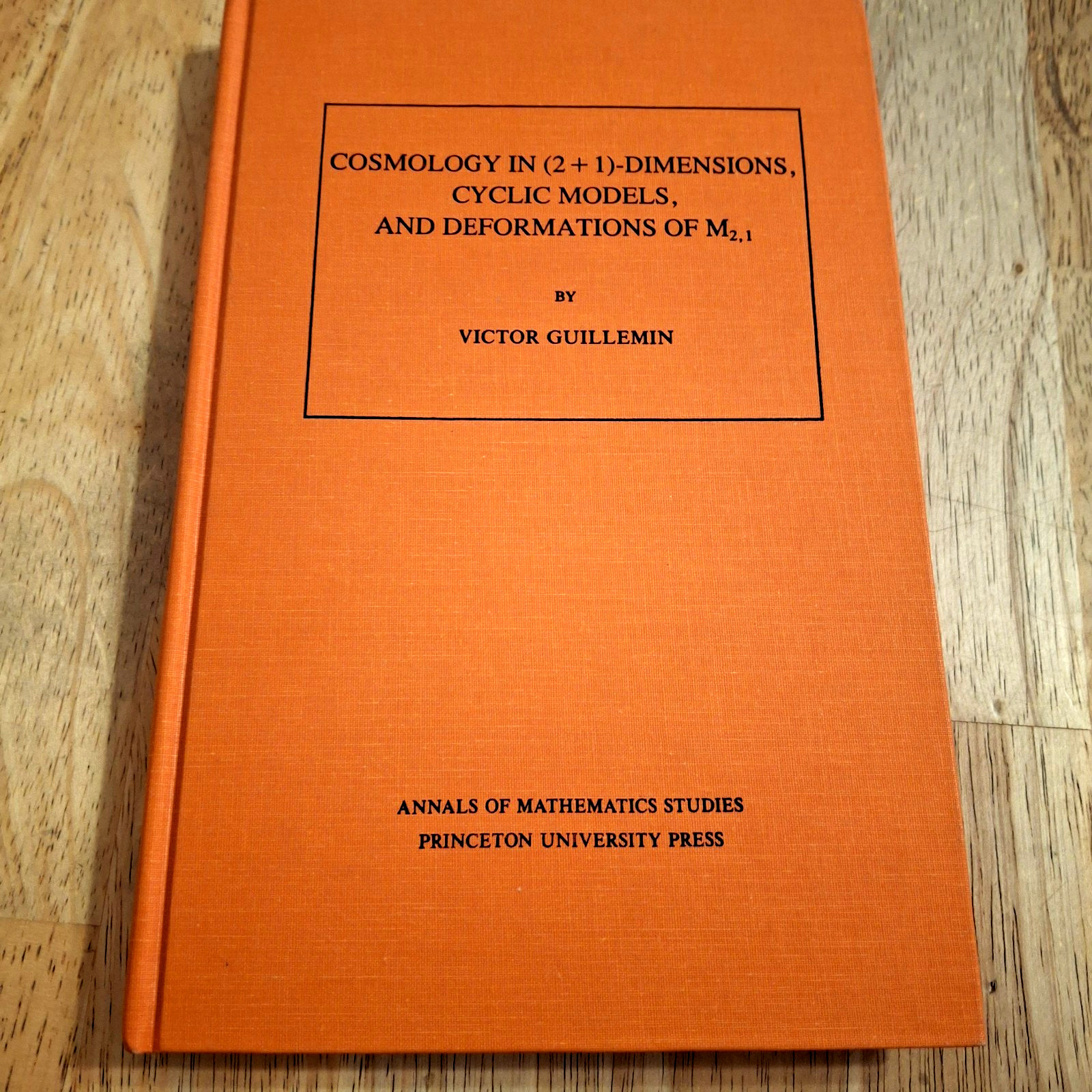 Cosmology in (2 + 1) -Dimensions, Cyclic Models, and Deformations of M2,1 As New