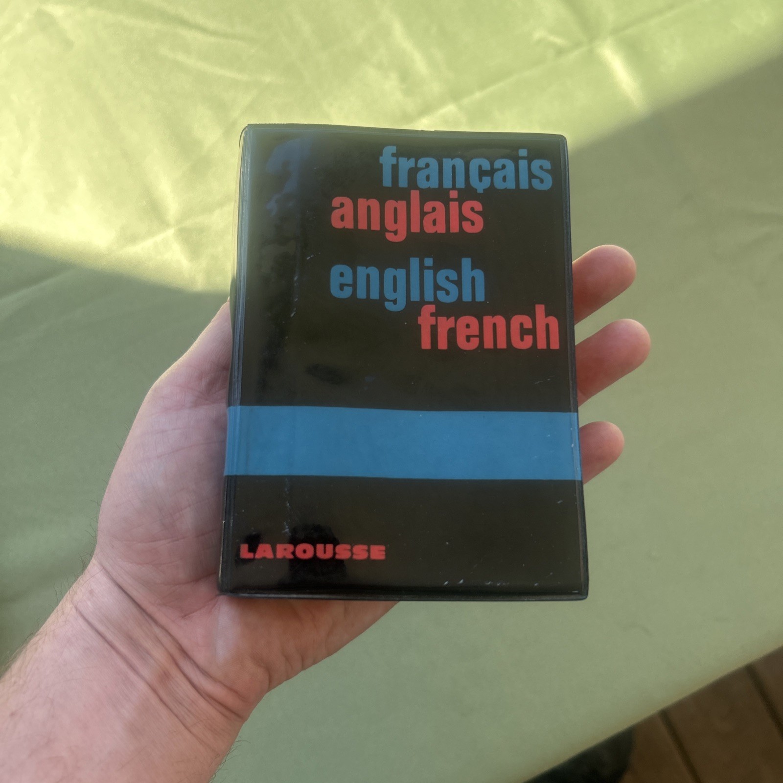 Larousse Pocket Student Dictionary French-English/ English-French Traveler Vinyl