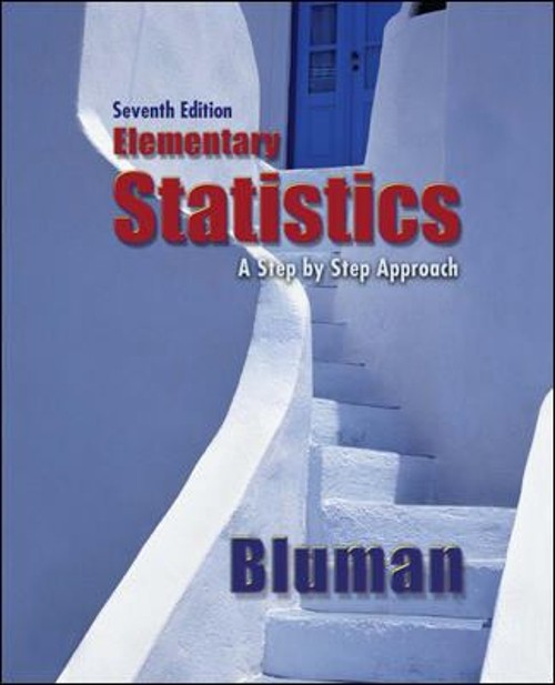 Elementary Statistics Hardcover Allan G. Bluman