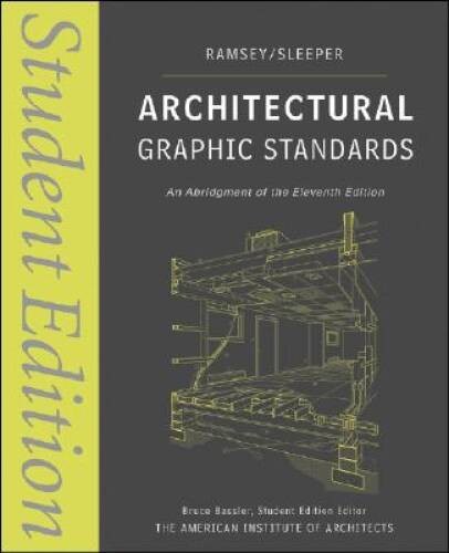 Architectural Graphic Standards: Student Edition – Paperback – VERY GOOD