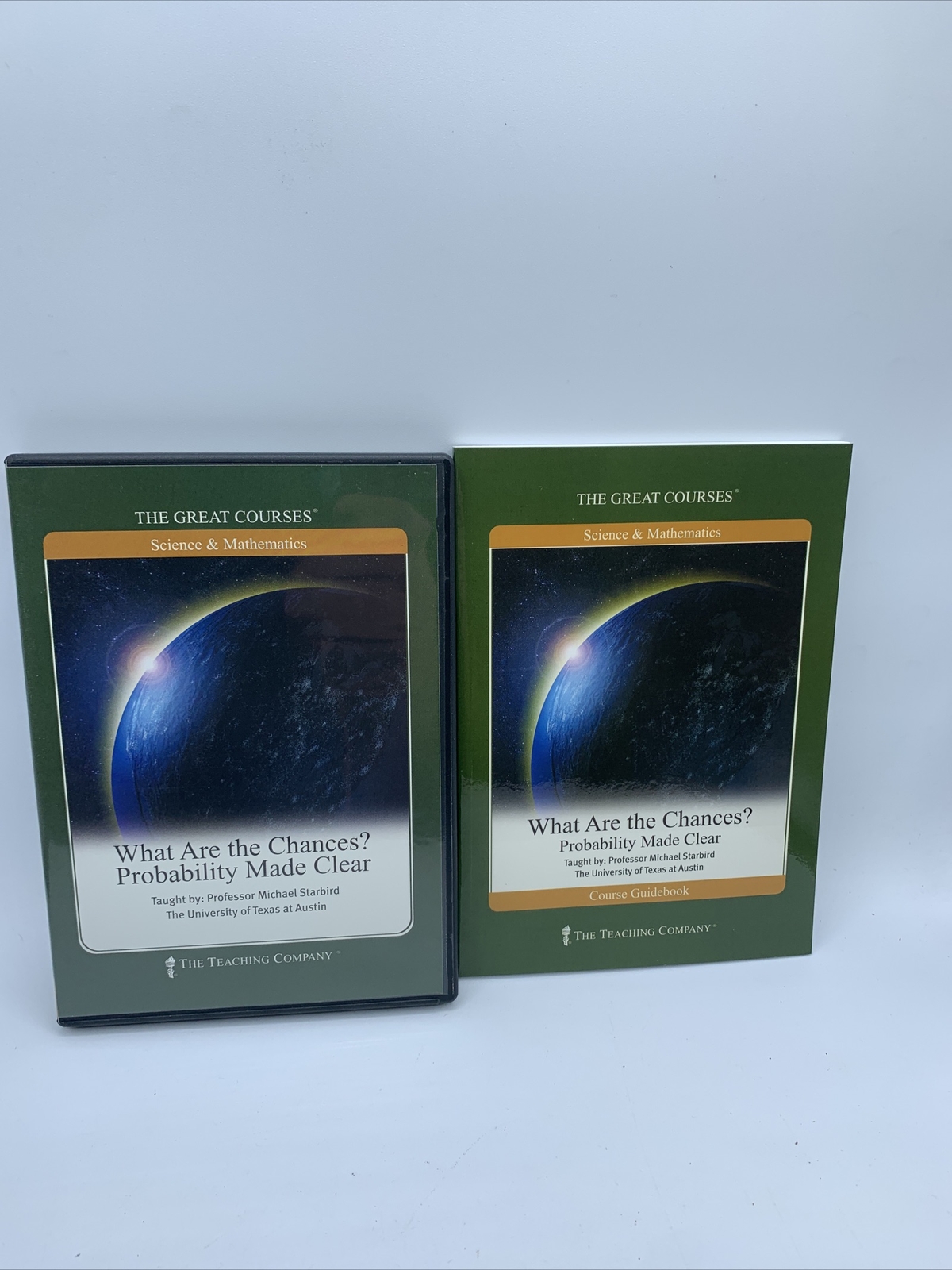 What Are the Chances? Probability Made Clear 2 DVD + Guidebook Michael Starbird