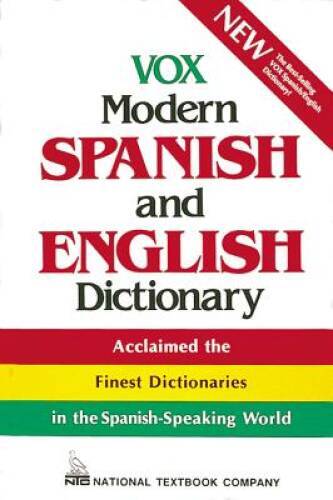 Vox Modern Spanish and English Dictionary (Vinyl cover) (VOX Dicti – ACCEPTABLE