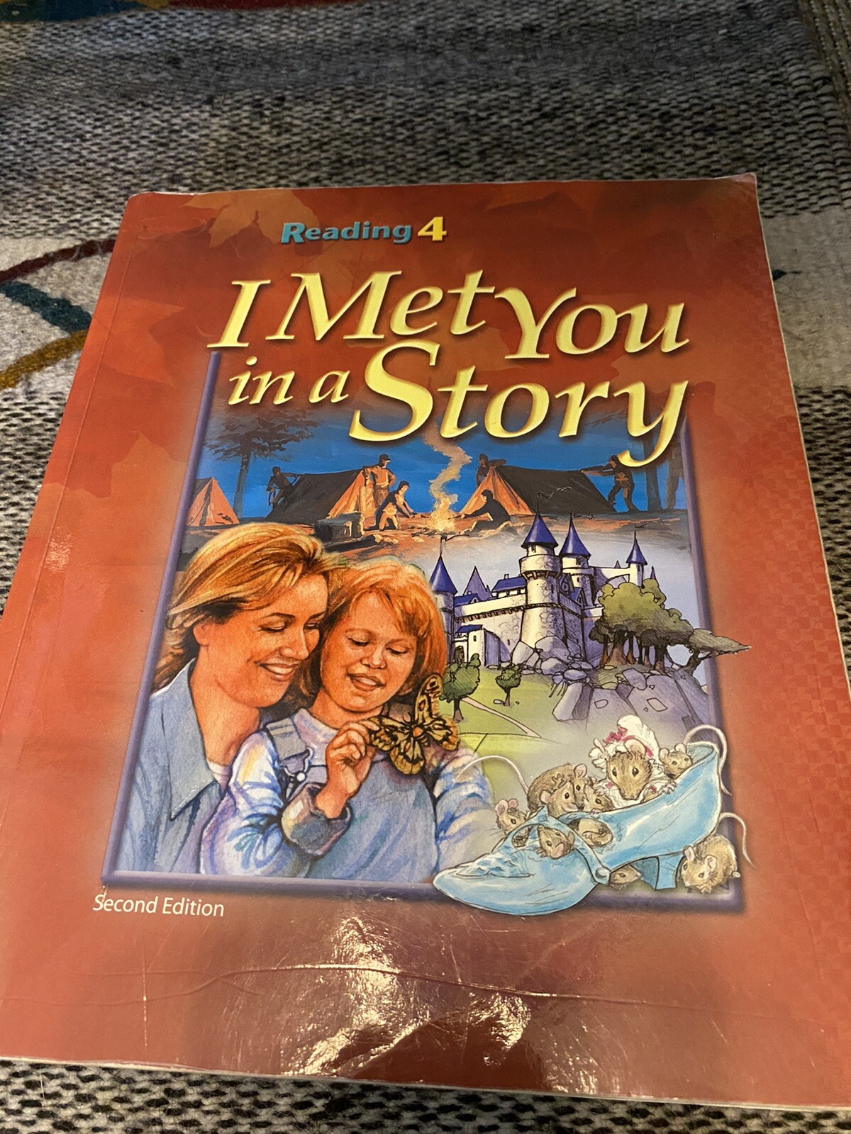 BJU Bob Jones 4th Grade 4 Reading I MET YOU IN A STORY Student Textbook