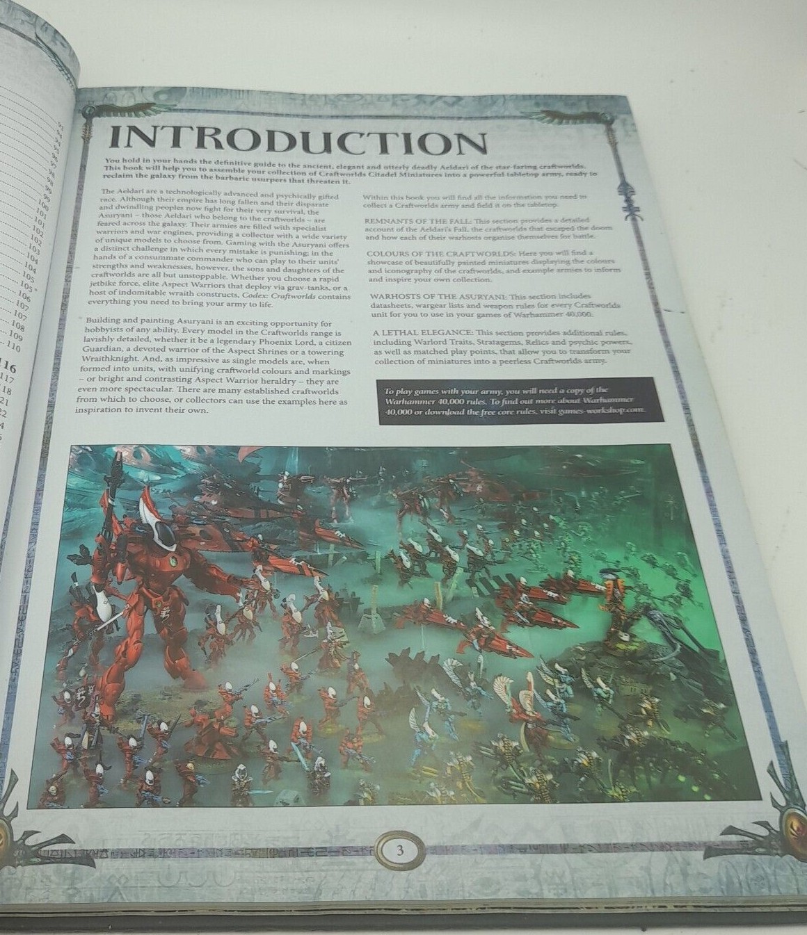 Games Workshop Warhammer 40k Craftworlds Codex