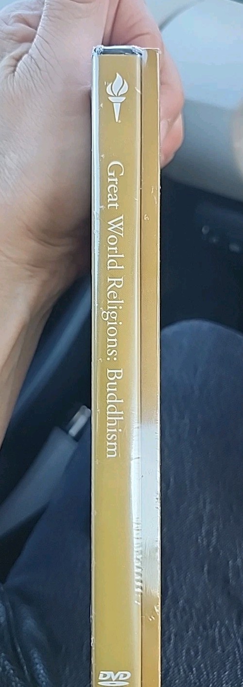 THE GREAT COURSES 2 DVD + Guidebook Great World Religions Buddhism 12 Lectures