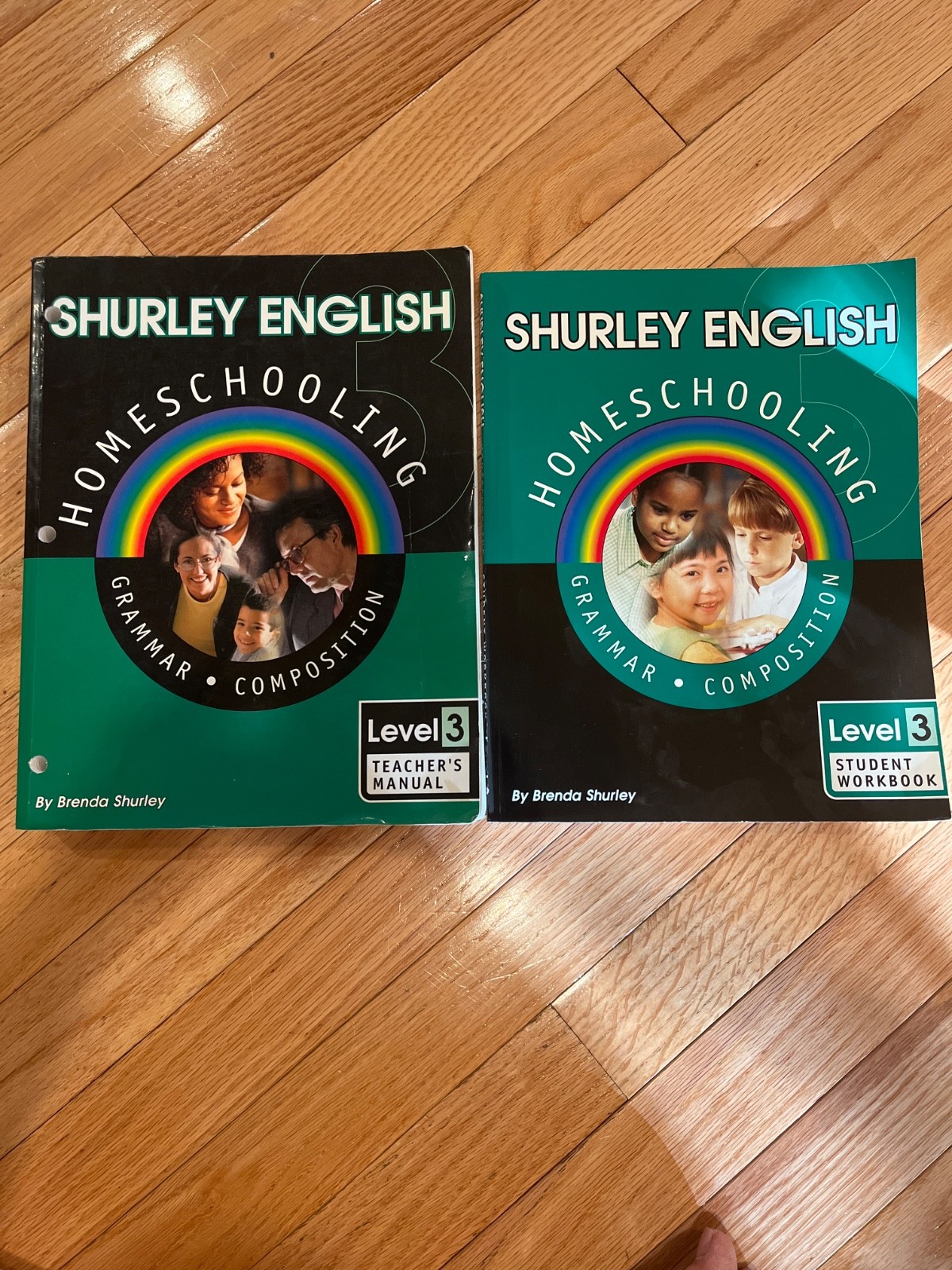 SHURLEY ENGLISH Level 3 3rd Grade Homeschool SET Workbook & Teacher Manual SET