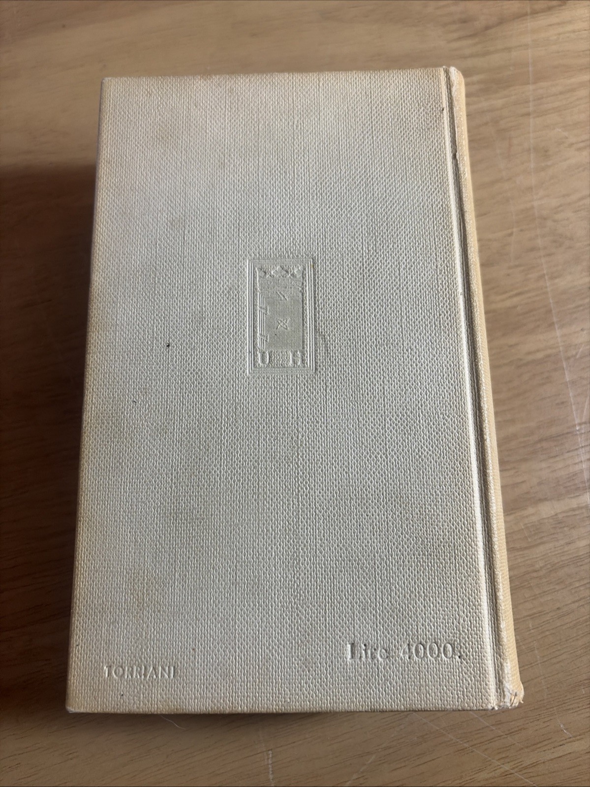 1958 Dizionario Tecnico Italiano Inglese English Italian Technical Dictionary VG