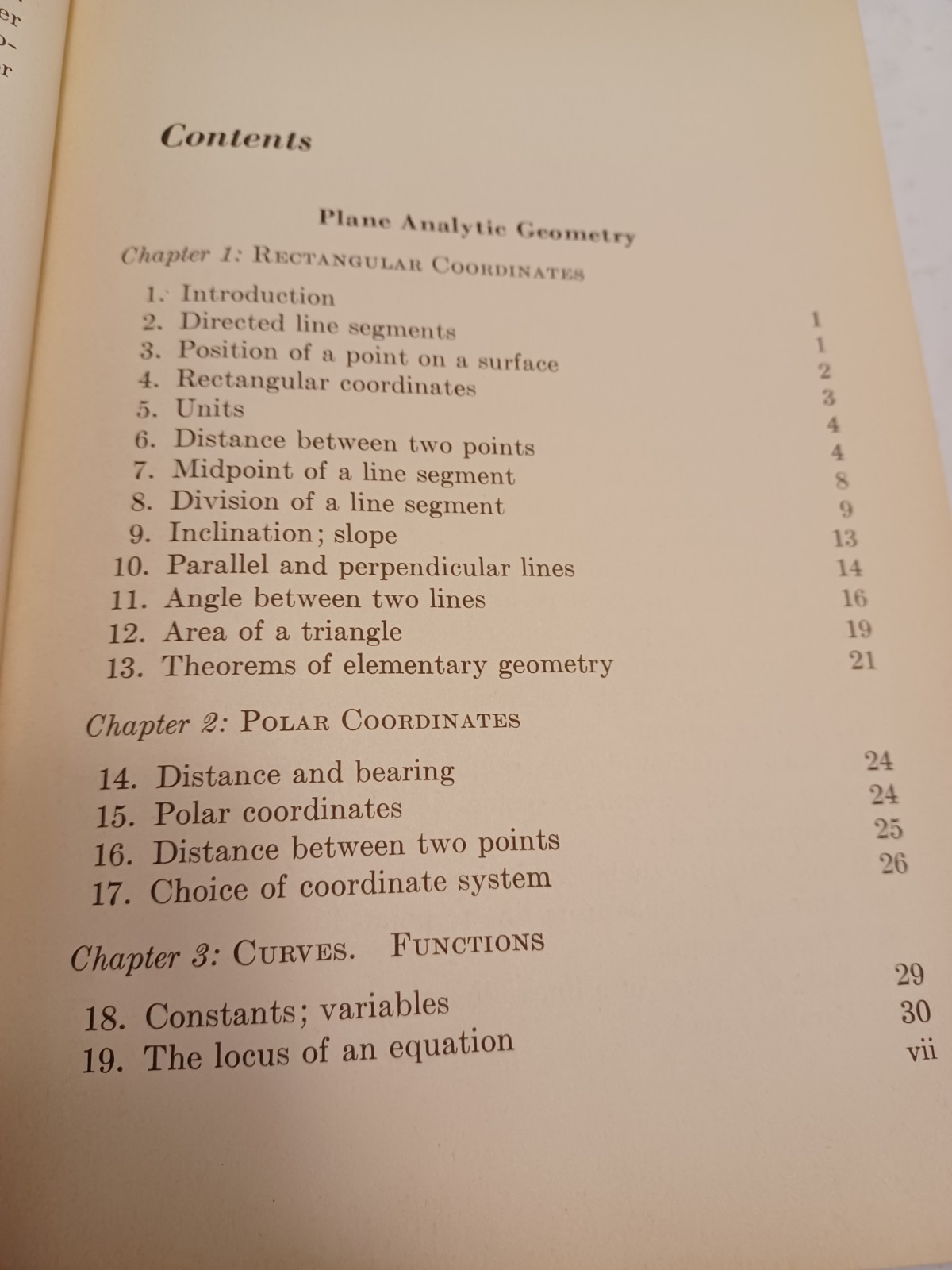 Analytic Geometry by Love & Rainville – 5th Edition 1st Printing 1955 Hardcover