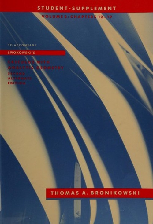 Calculus with Analytic Geometry Mass Market Paperbound Earl Willi