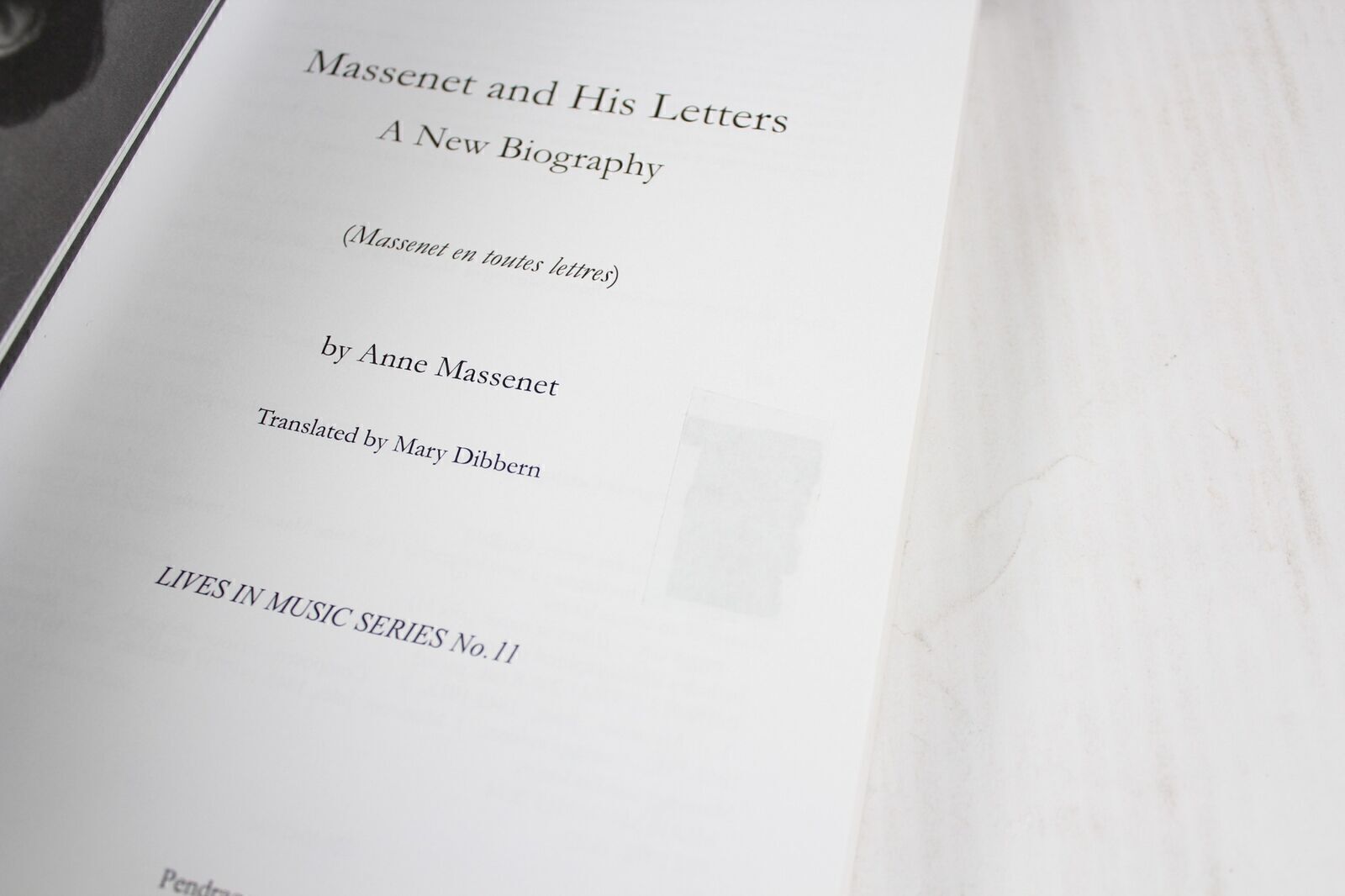 MASSENET OPERA COMPOSER FRENCH ROMANTIC LETTERS BIOGRAPHY DOCUMENT MANON WERTHER