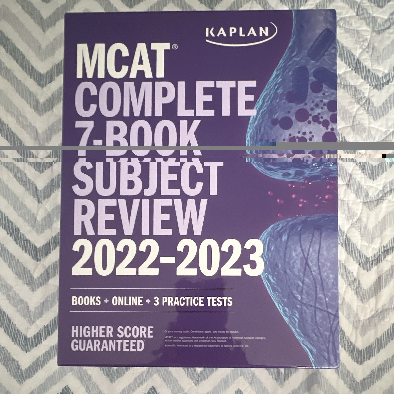 Kaplan MCAT Complete 7-Book Subject Review 2022-2023 Box Set