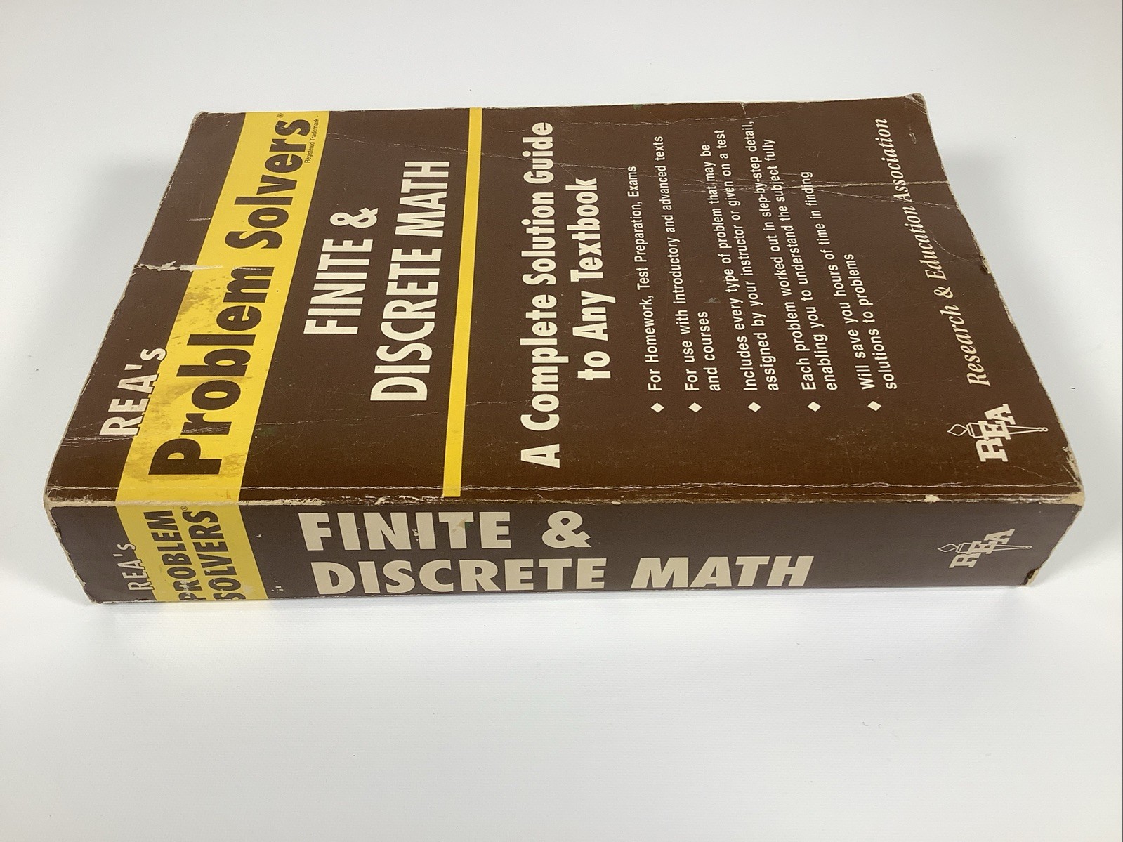 Finite and Discrete Math Problem Solver by The Editors of Rea