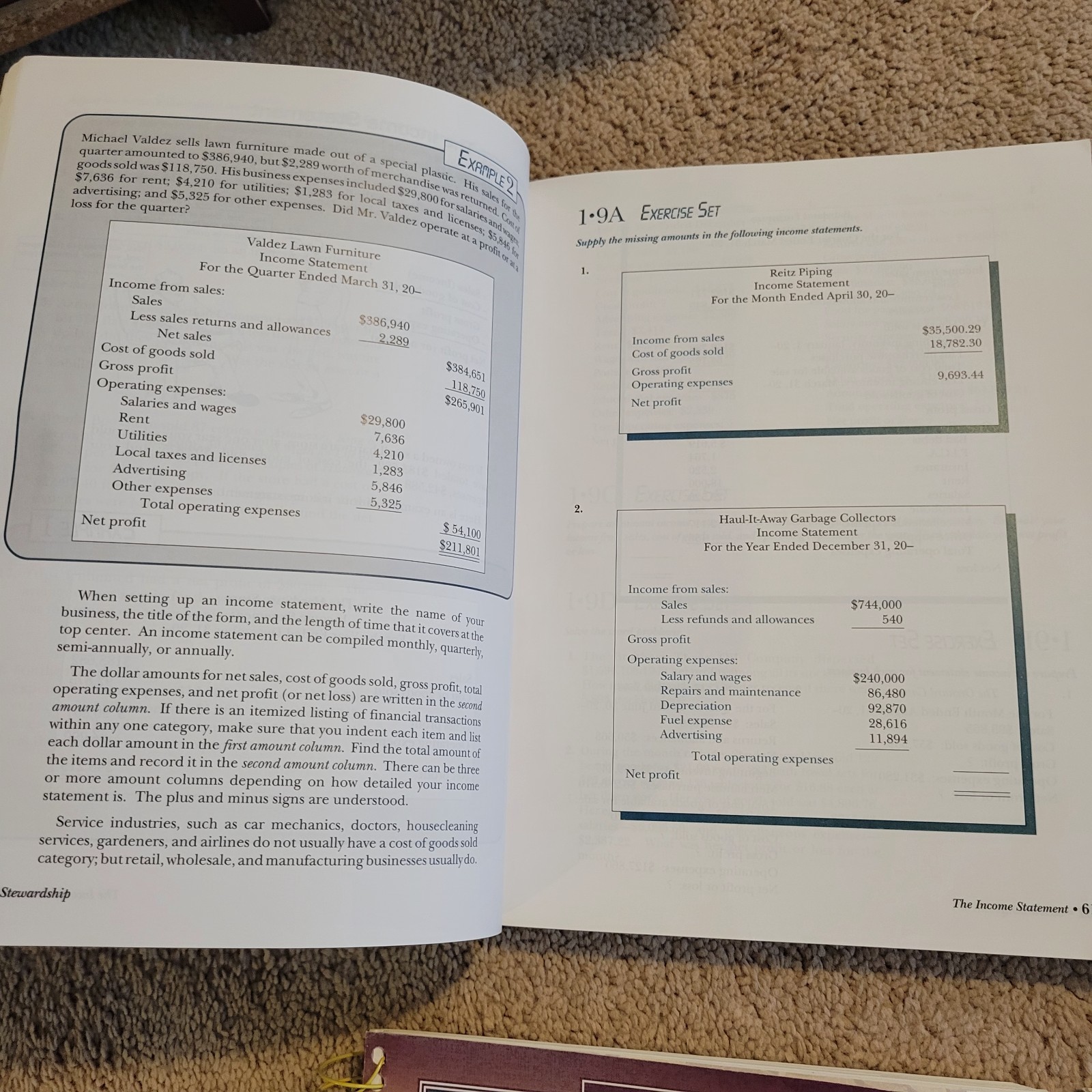 Abeka Business Math High School 11th 12th Grade Teacher Answer Keys And Worktext