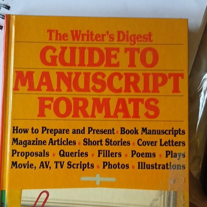 The Writer’s Digest Guide to Manuscript Formats Hardcover Reference Answer Book