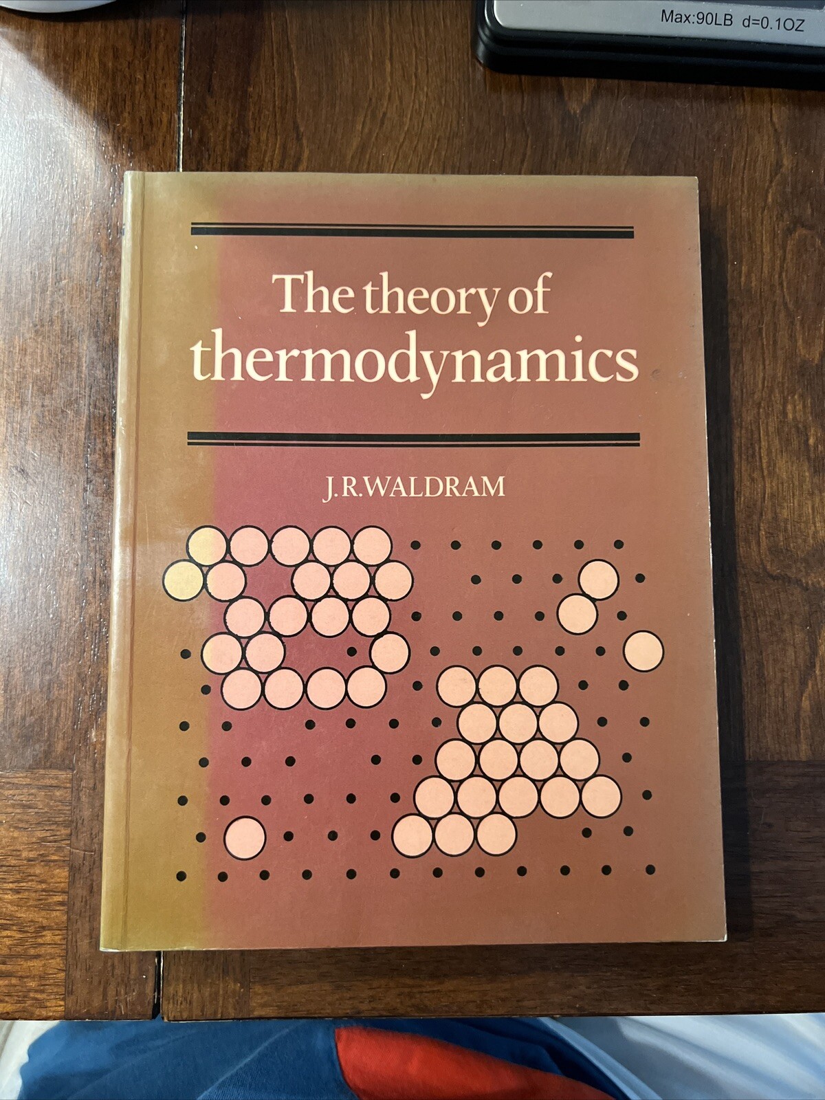 Theory of Thermodynamics by J. R Waldram (1985, Trade Paperback)