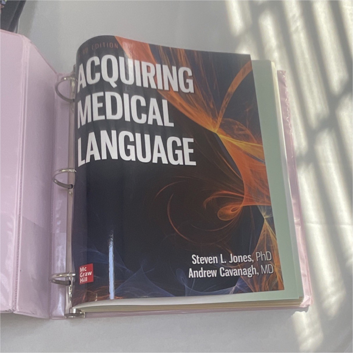McGraw Hill Acquiring Medical Language Jones Cavanagh Ringbound Medical