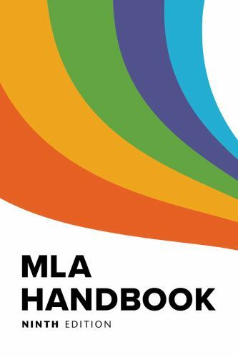 Mla Handbook Ser.: MLA Handbook by The Modern Language Association of America…