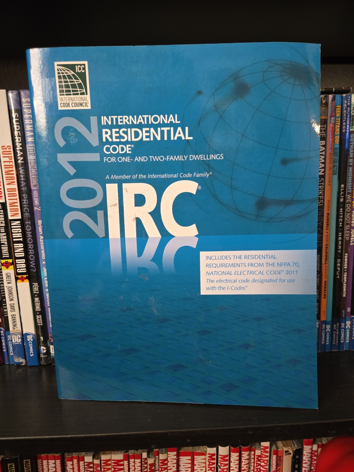2012 IRC Residential Code One & Two Family Dwellings ICC PB – Very Good
