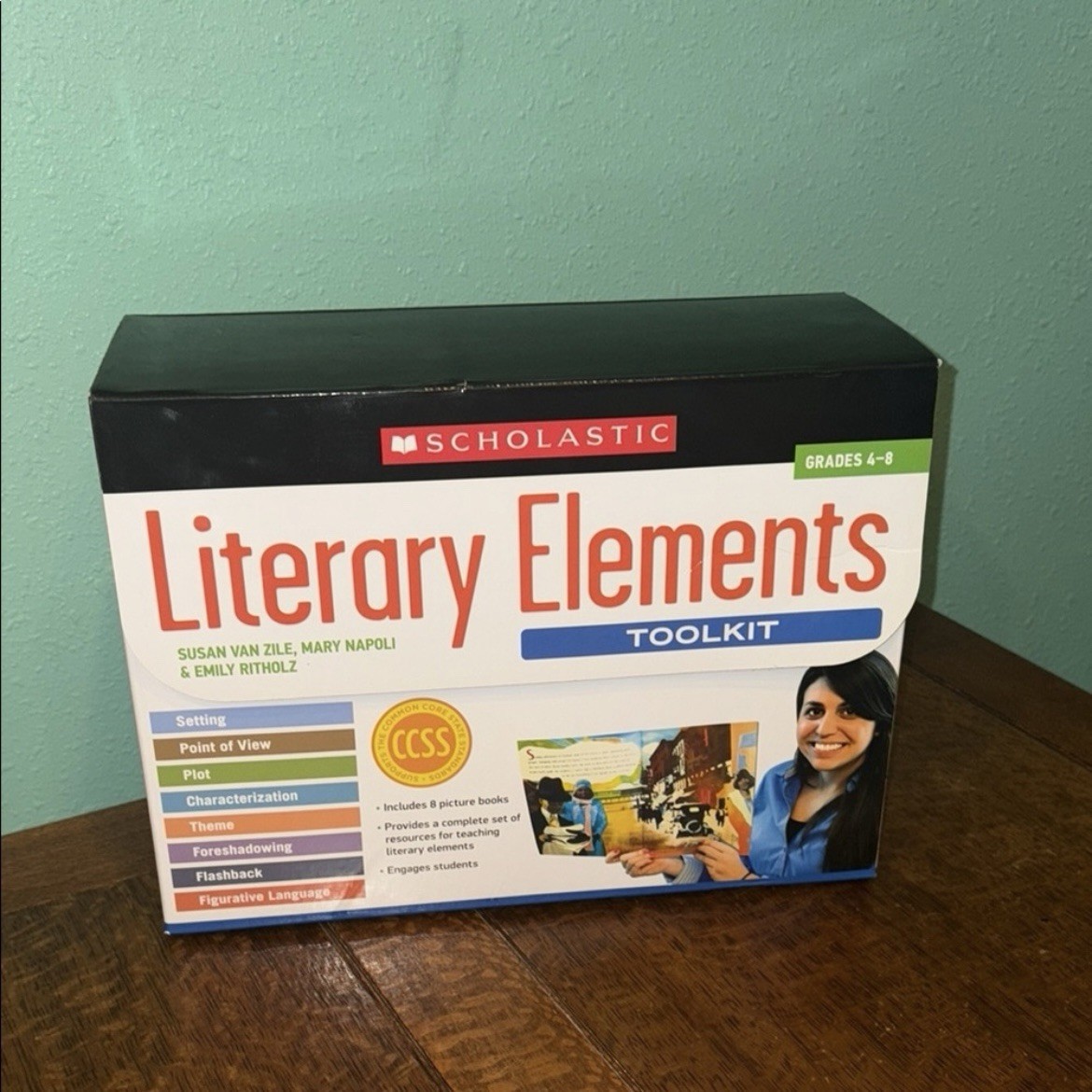 Using Picture Books to Teach 8 Essential Literary Elements. Grades 4-8.