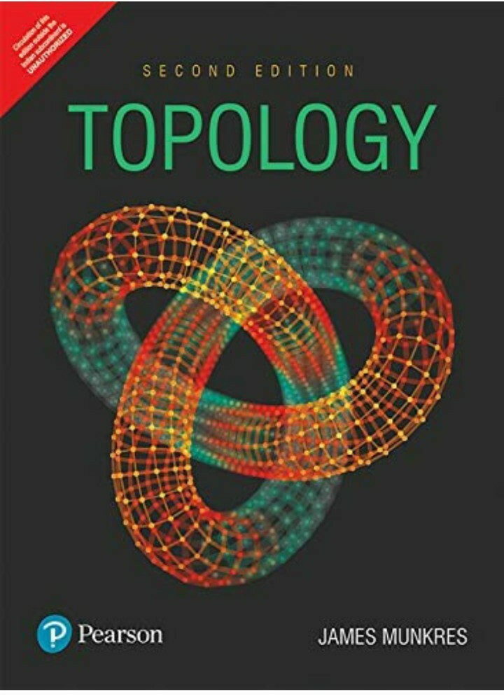 Topology by James Munkres 2ed INTERNATIONAL EDITION