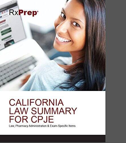 RxPrep’s California Law Summary for CPJE – Paperback By RxPrep – VERY GOOD