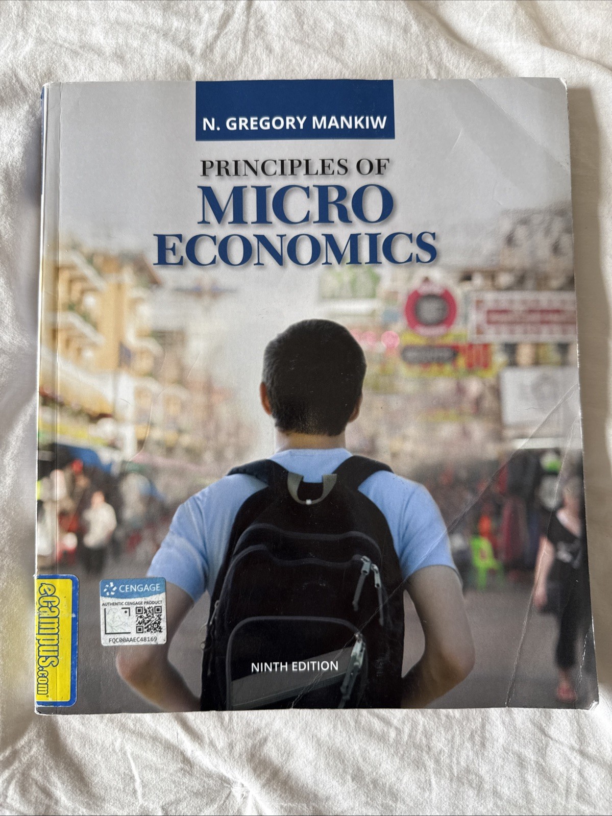 Principles of Microeconomics Paperback, by Mankiw N. – Good Condition