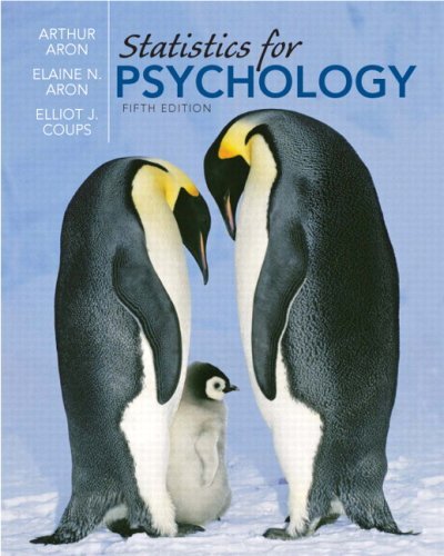 Statistics for Psychology Arthur Aron
