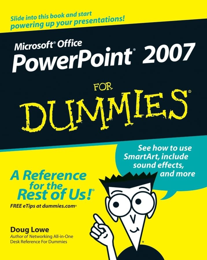 PowerPoint 2007 For Dummies (F – VERY GOOD