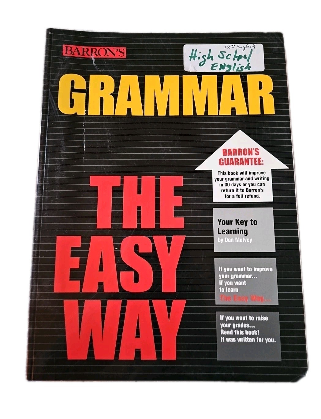 Barron’s Easy Ser.: Grammar the Easy Way by Dan Mulvey (2002, Trade Paperback)