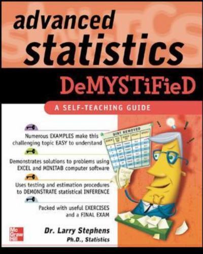Advanced Statistics Demystified, Stephens, Larry, Good Book