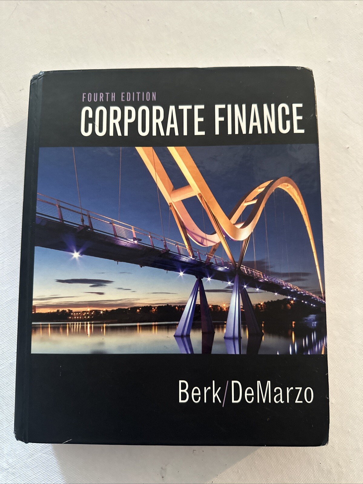 Corporate Finance by Peter DeMarzo and Jonathan Berk (2016, Hardcover) VERY GOOD