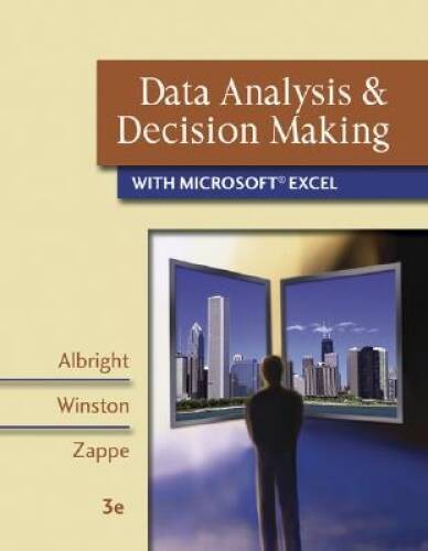 Data Analysis and Decision Making with Microsoft Excel (with CD-ROM – ACCEPTABLE