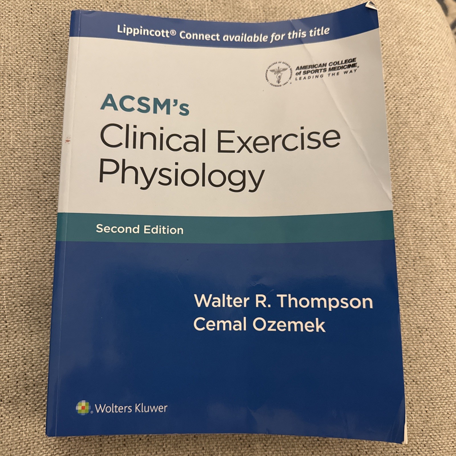ACSM’s Clinical Exercise Physiology 2nd Edition by ACSM Paperback Book
