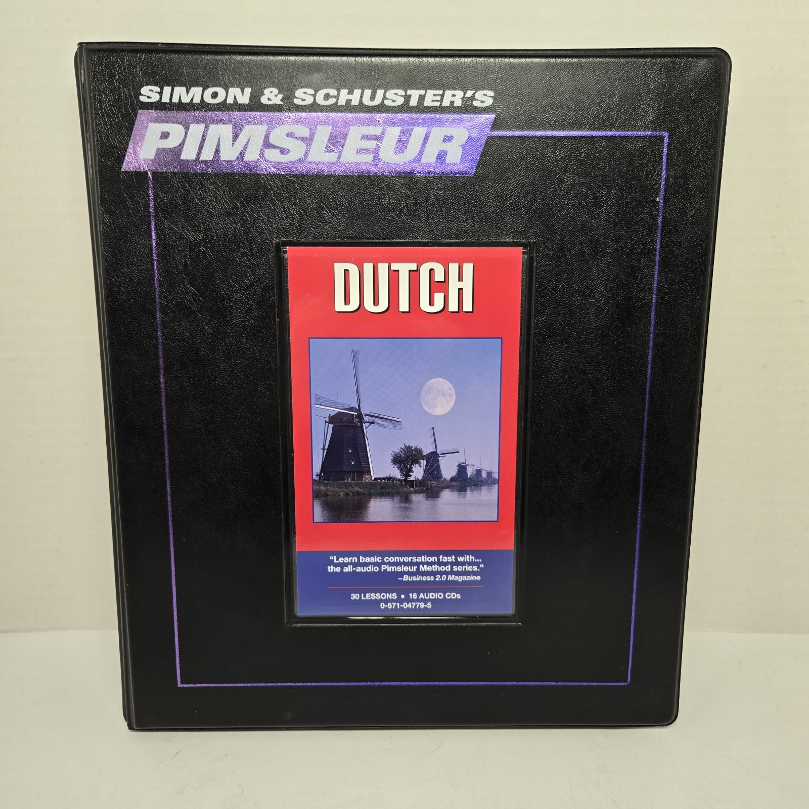 Pimsleur Dutch Simon Schuster’s 30 lessons on CD