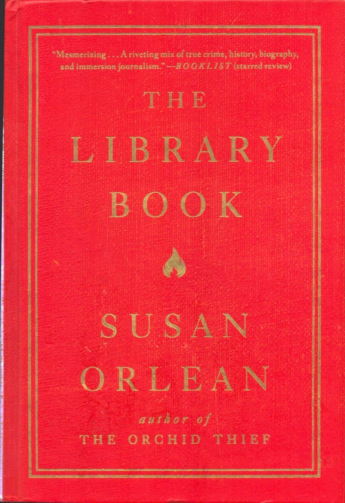 The Library Book Hardcover Crime History Biography Susan Orlean