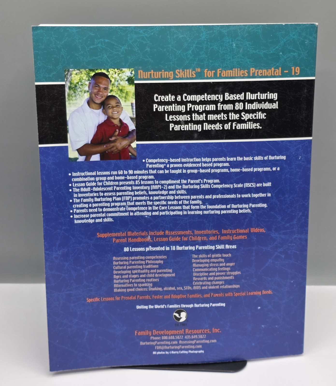 Nurturing Skills for Families Prenatal-19, Lesson Guide, Bavolek