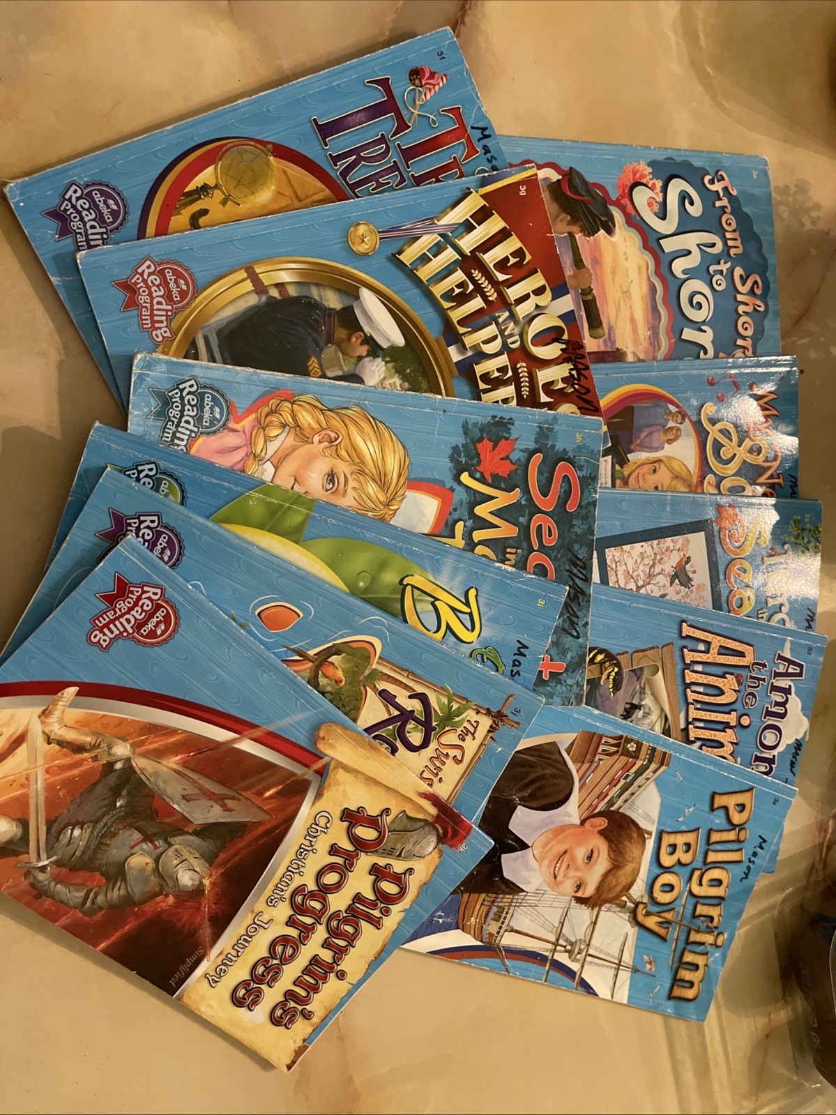 Abeka 3rd Grade 3 Readers Complete Set of 11 Books Good Used Curriculum 2018