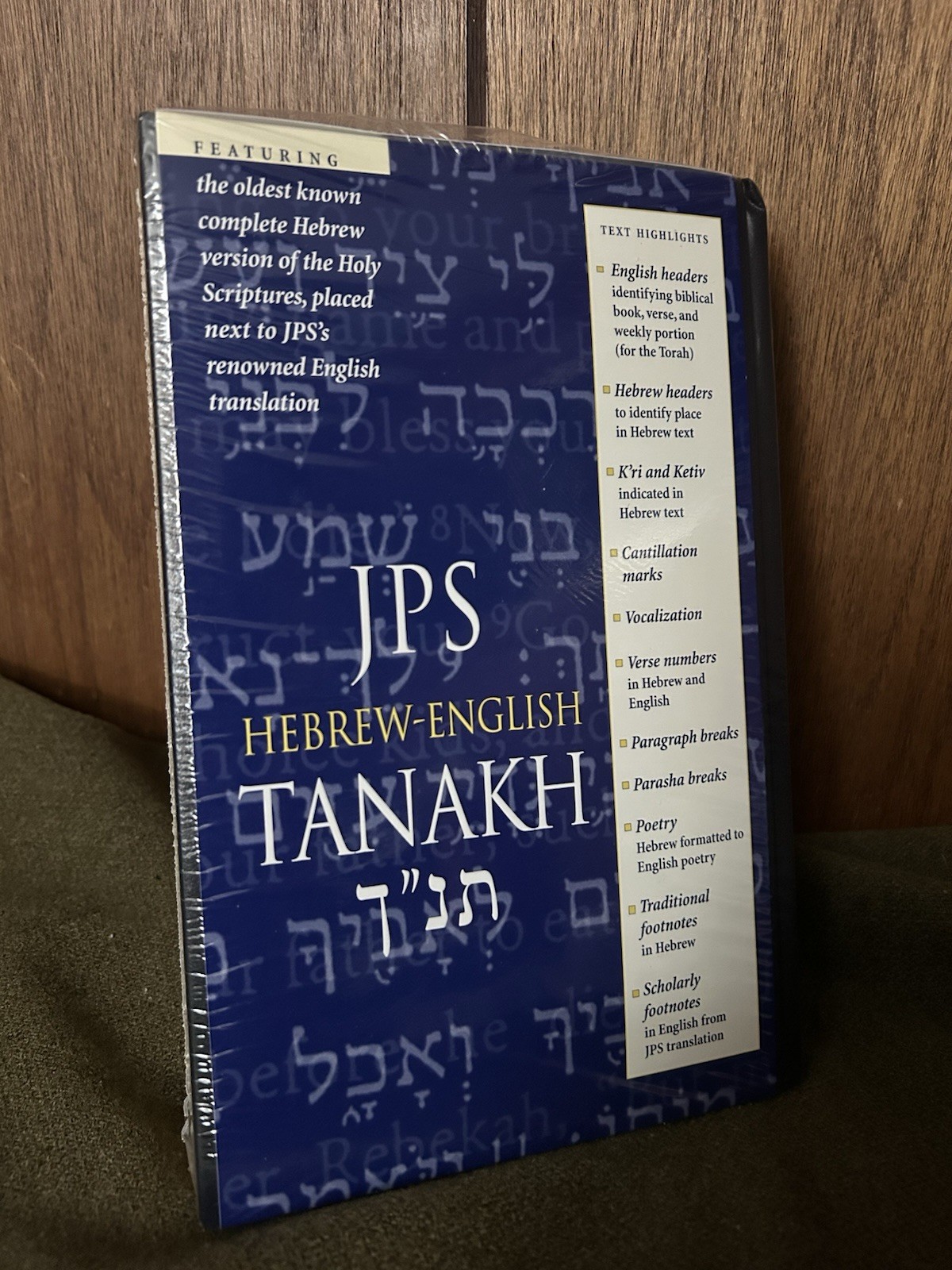 JPS Hebrew-English TANAKH by Jewish Publication Jewish Publication Society…