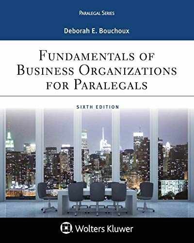 Paralegal Series Fundamentals of – Paperback, by Bouchoux Deborah E. – Very Good