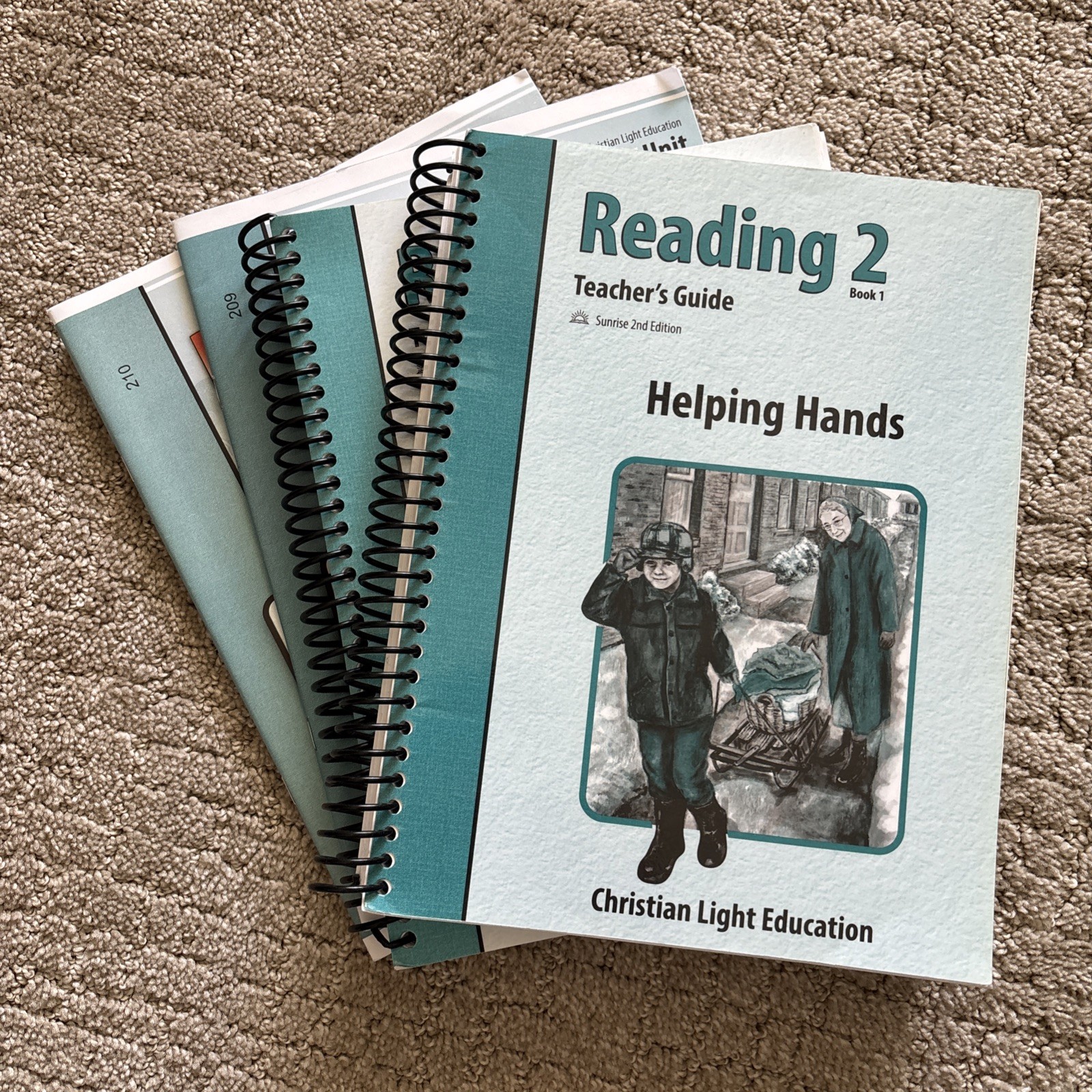 Christian Light Education Reading 2 Teacher’s Guides And Light units 209-210