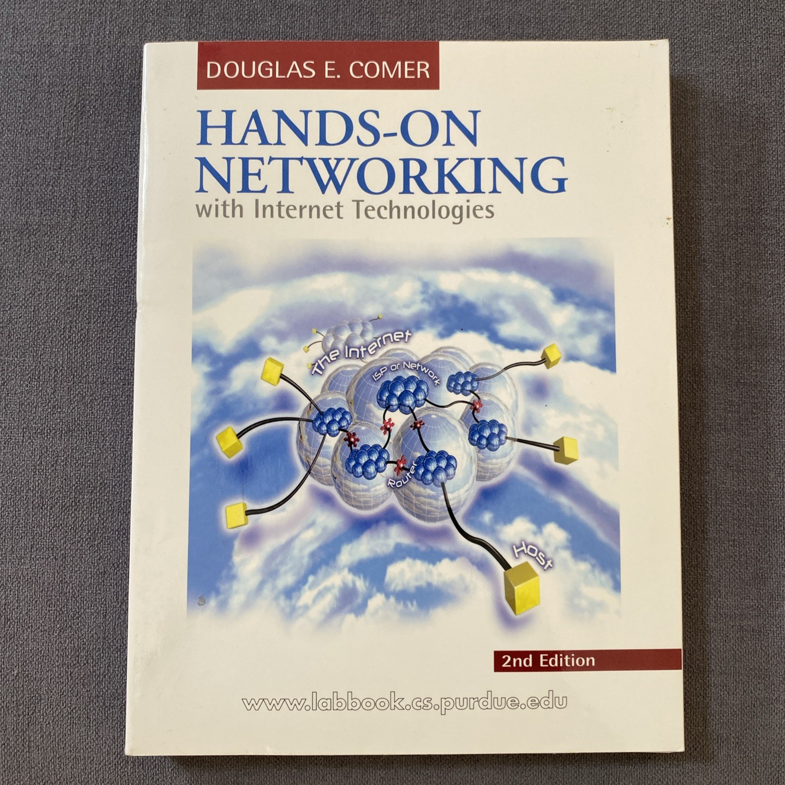 Hands-On Networking with Internet Technologies by Douglas Comer (2019, Trade…