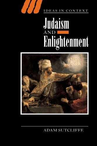 Judaism and Enlightenment (Ideas in – Paperback, by Sutcliffe Adam – Very Good