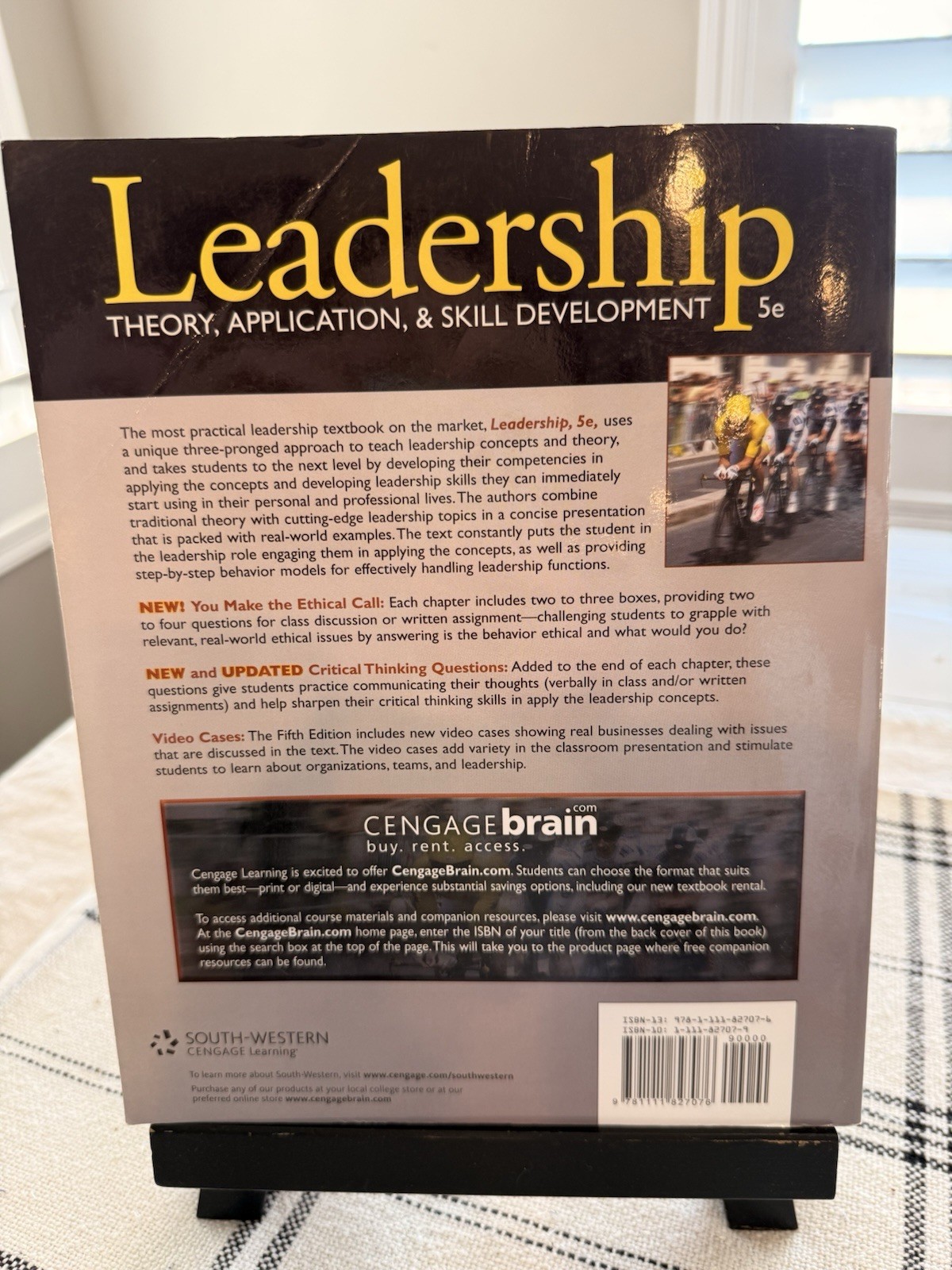 South-Western Cengage Leadership: Theory, App & Skill Dev 5th Ed PB Lussier Ach…