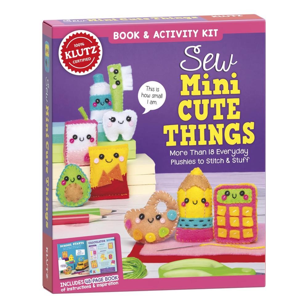 Sew Mini Cute Things by Editors of Klutz Hardcover Book