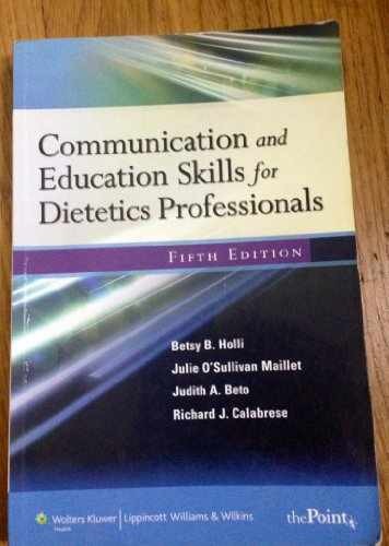 COMMUNICATION & EDUC SKILLS FOR – Paperback, by Holli Betsy B.; – Very Good d